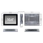 索奇 10.4寸工业平板电脑 K104SR – Image 3