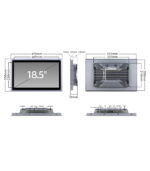 索奇 18.5寸工业平板电脑 K185SR – Image 3